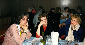 Guðný Guðbjörnsdóttir, Magdalena Schram og Þórhildur Þorleifsdóttir