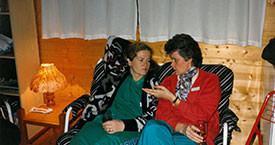 Kristín Jónsdóttir og Kristín Halldórsdóttir