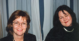 Kristín Árnadóttir og Kristín Blöndal