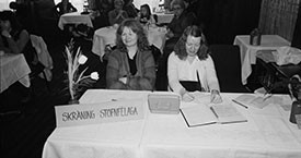 Eygló Stefánsdóttir og Guðrún Hilmirsdóttir